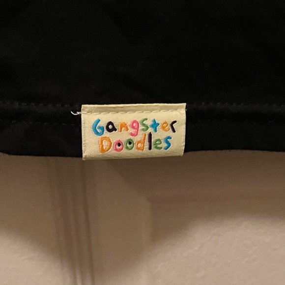 GANGSTER DOODLES Men’s Short Sleeve Thugger 5 Boys Shirt. Sz M. - Picture 3 of 5
